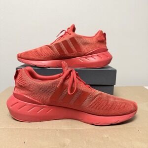 ADIDAS MEN'S SWIFT RUN 22 SHOES SNEAKERS VIVID RED SIZE 11